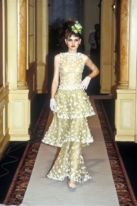 chanel spring 1996 couture|Chanel spring dresses 1996.